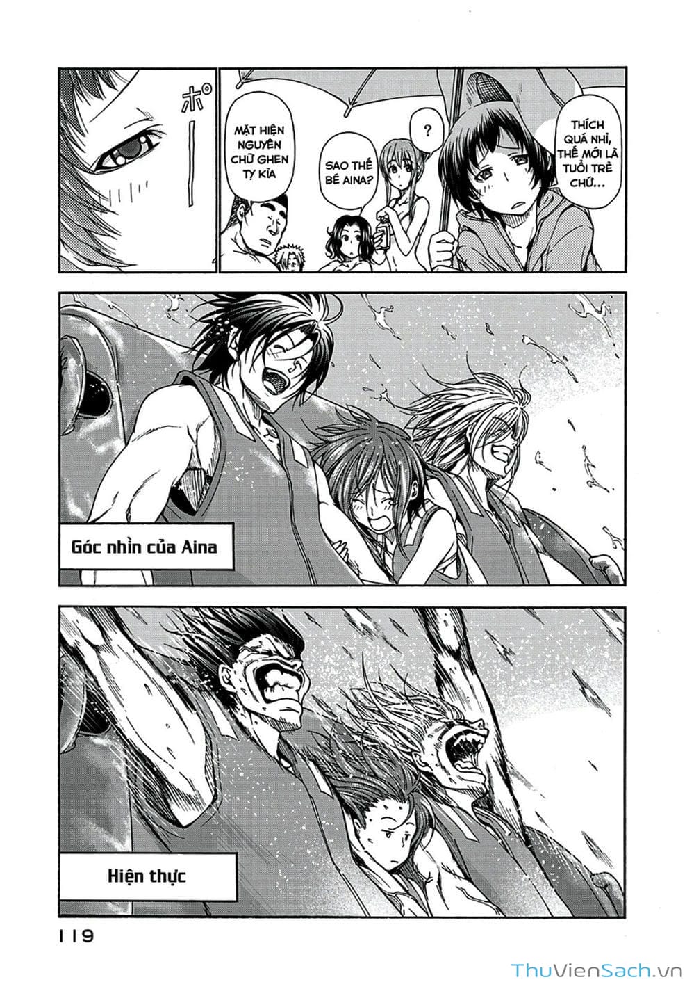 Truyện Tranh Cô Gái Thích Lặn - Grand Blue trang 3