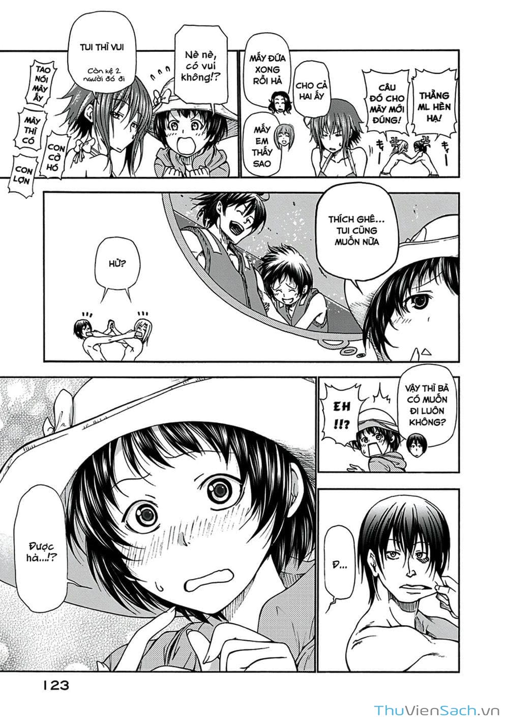 Truyện Tranh Cô Gái Thích Lặn - Grand Blue trang 3