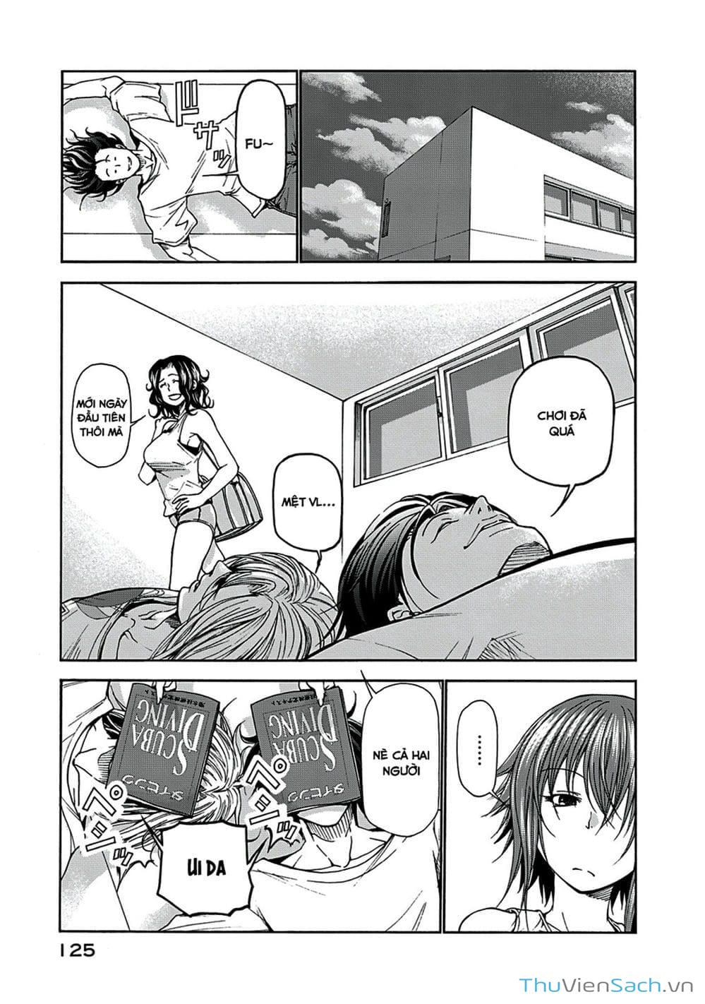 Truyện Tranh Cô Gái Thích Lặn - Grand Blue trang 3