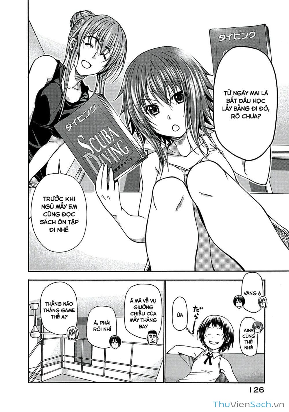 Truyện Tranh Cô Gái Thích Lặn - Grand Blue trang 3