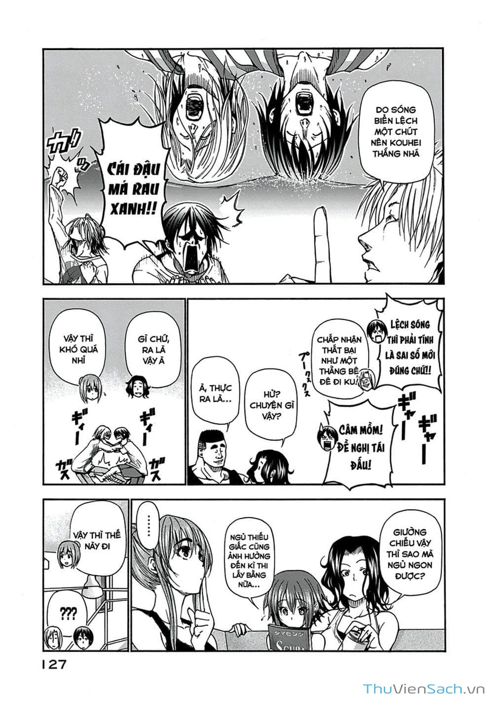 Truyện Tranh Cô Gái Thích Lặn - Grand Blue trang 3