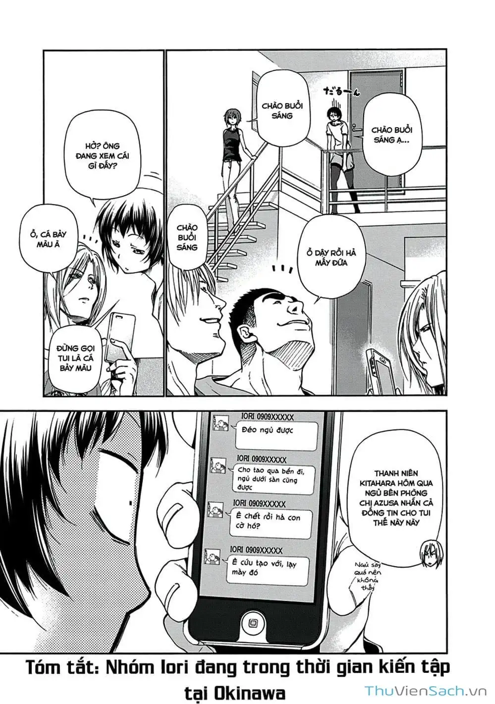 Truyện Tranh Cô Gái Thích Lặn - Grand Blue trang 3