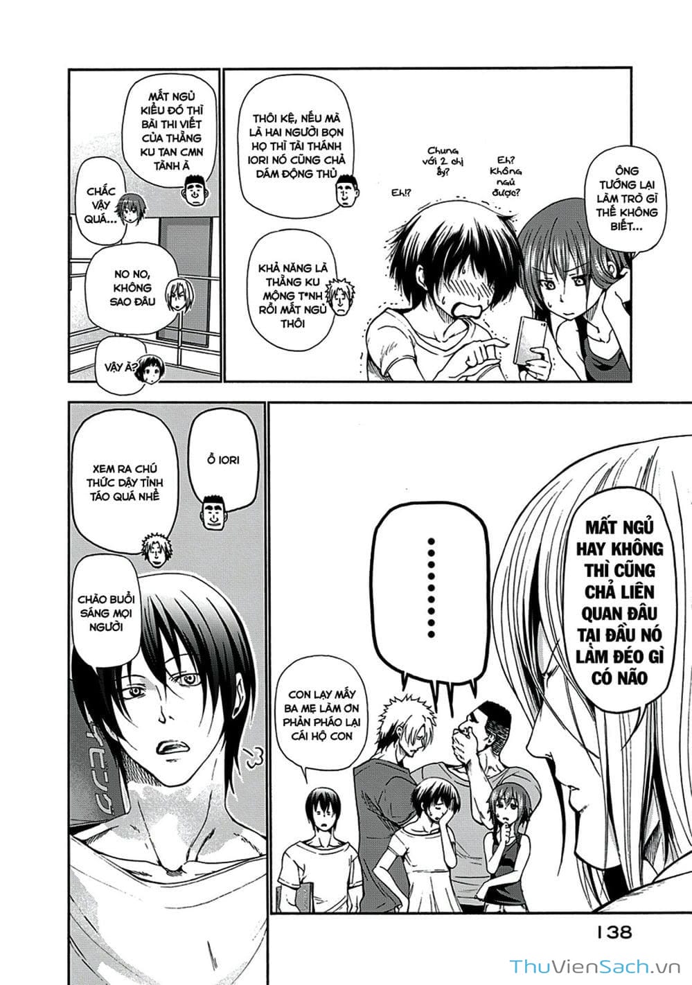 Truyện Tranh Cô Gái Thích Lặn - Grand Blue trang 3