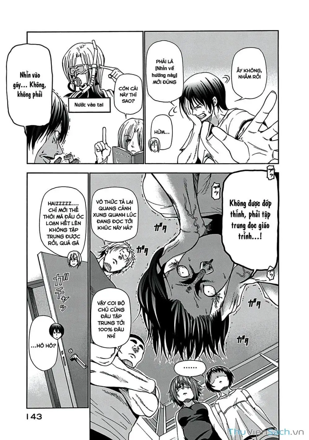 Truyện Tranh Cô Gái Thích Lặn - Grand Blue trang 3