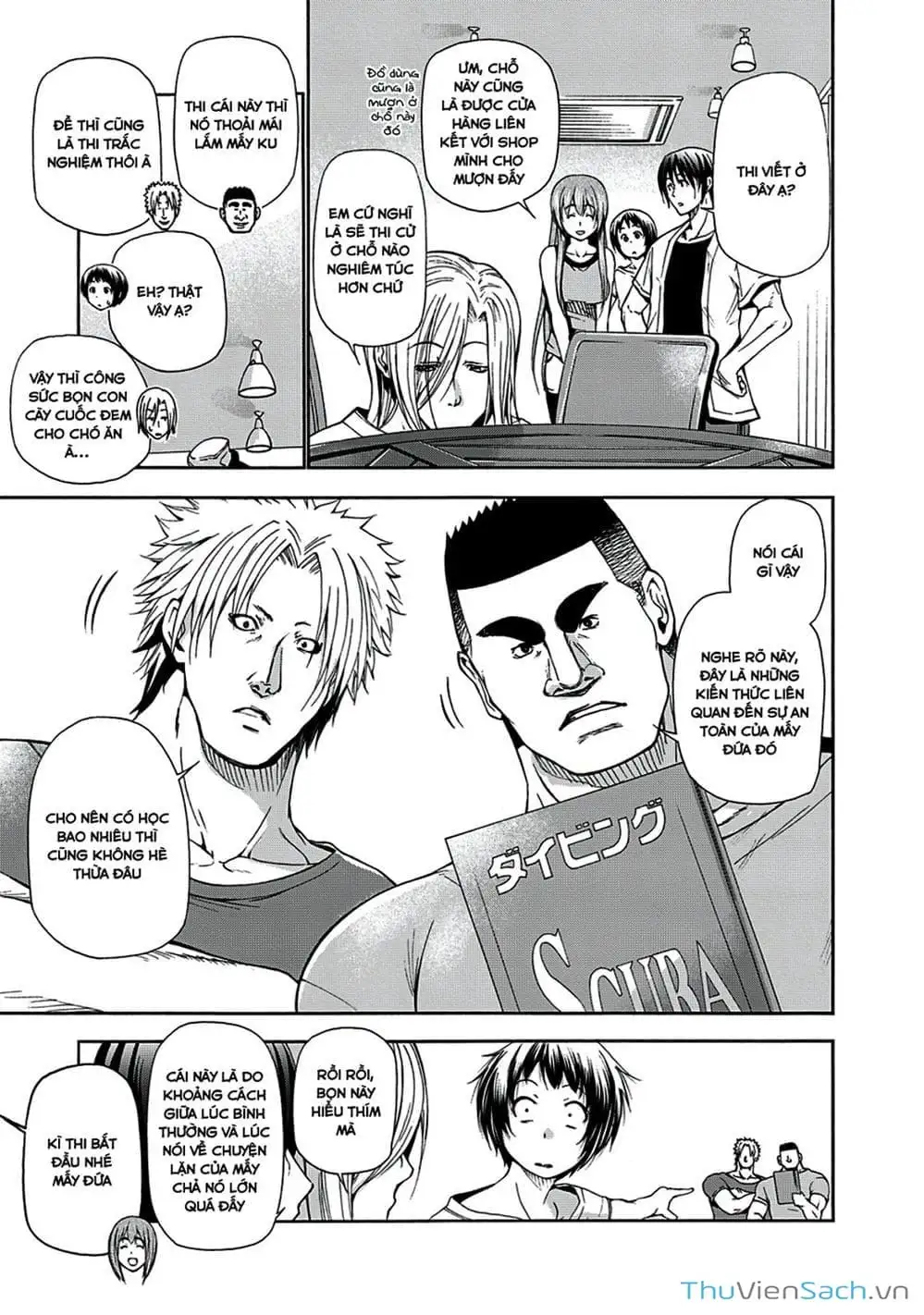 Truyện Tranh Cô Gái Thích Lặn - Grand Blue trang 3