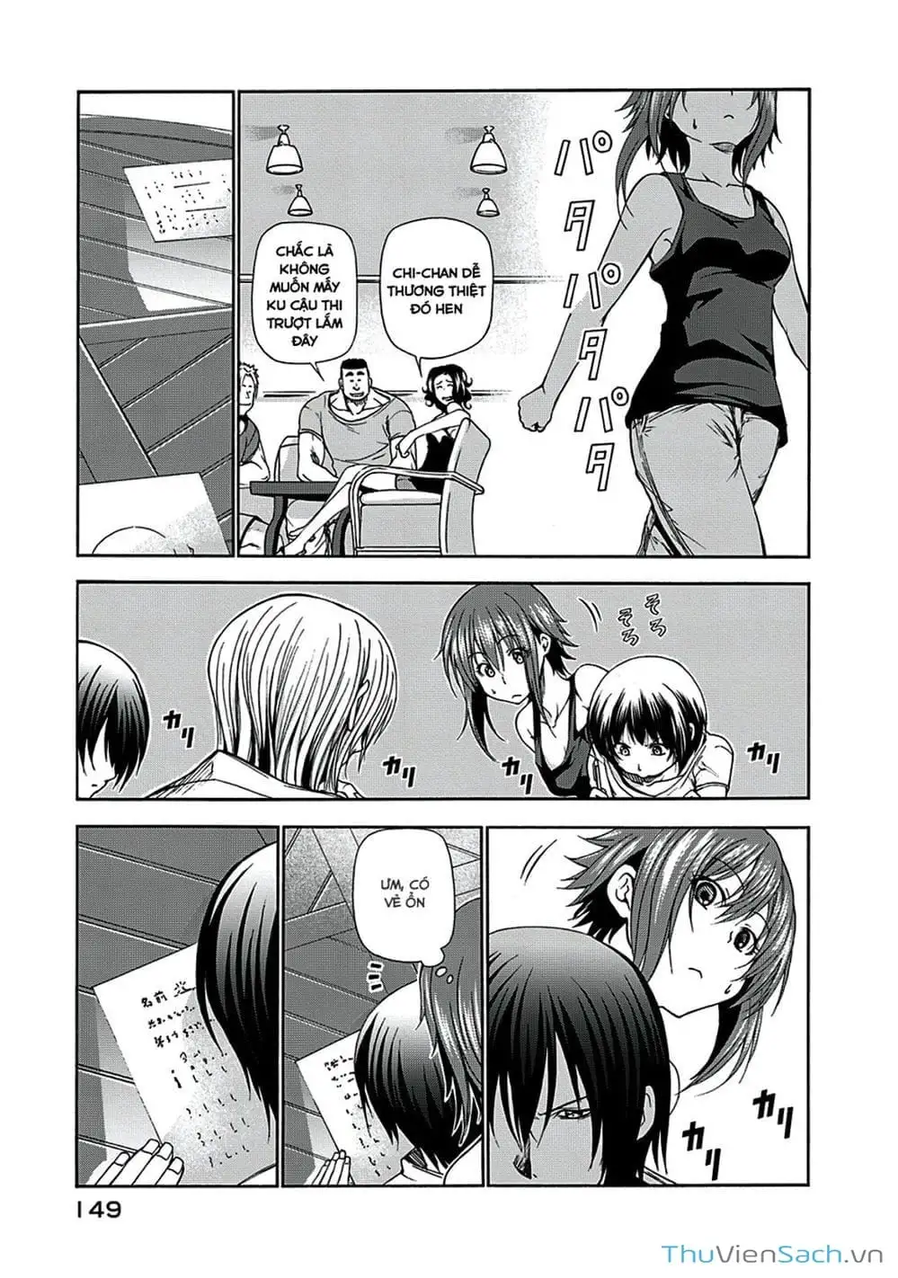 Truyện Tranh Cô Gái Thích Lặn - Grand Blue trang 3