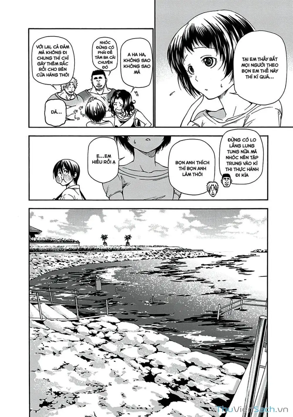 Truyện Tranh Cô Gái Thích Lặn - Grand Blue trang 3