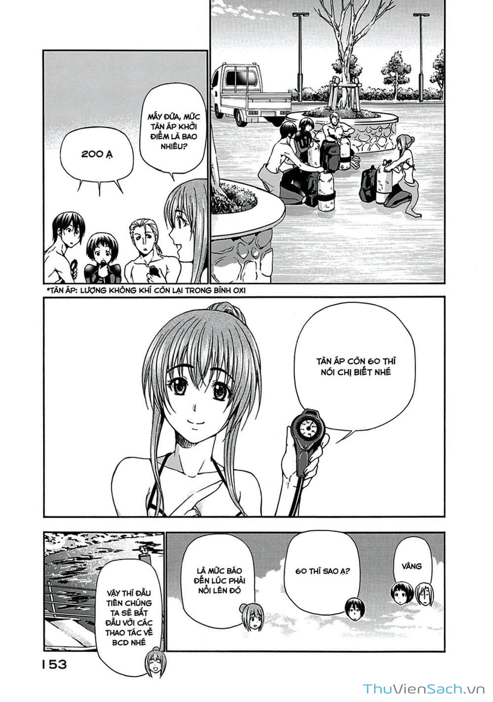 Truyện Tranh Cô Gái Thích Lặn - Grand Blue trang 3