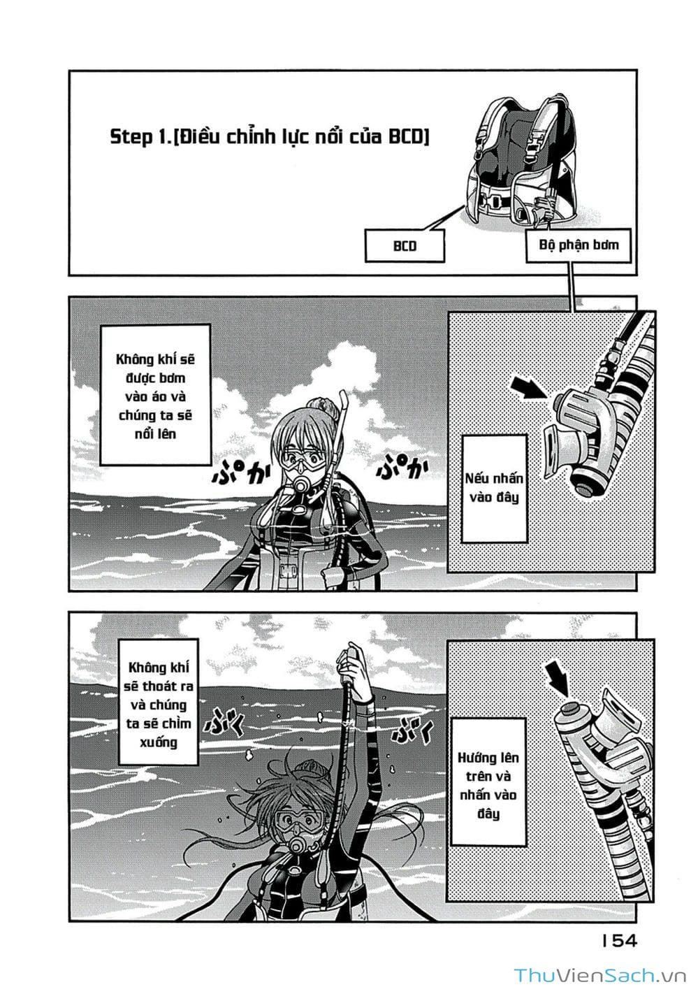 Truyện Tranh Cô Gái Thích Lặn - Grand Blue trang 3