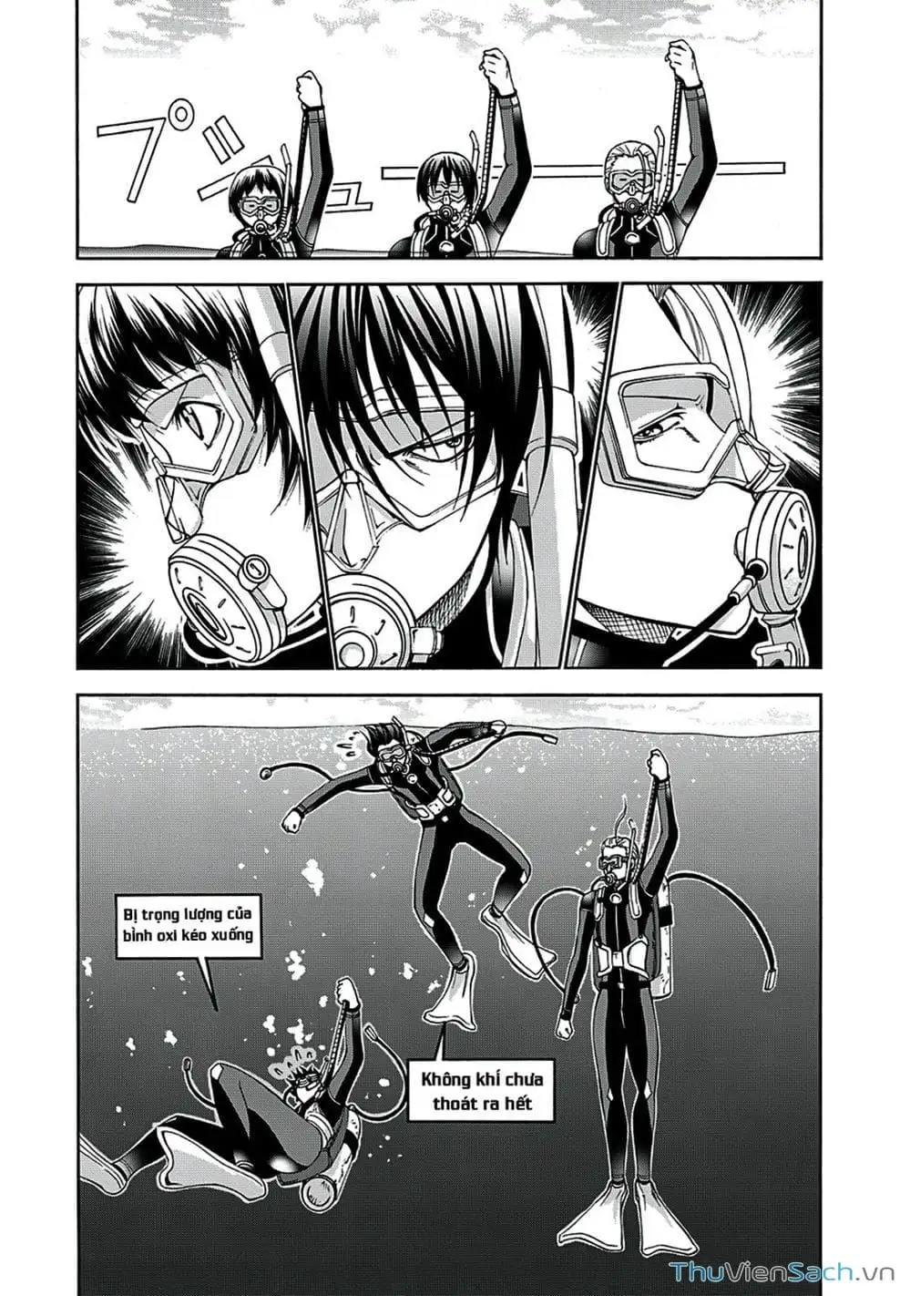 Truyện Tranh Cô Gái Thích Lặn - Grand Blue trang 3