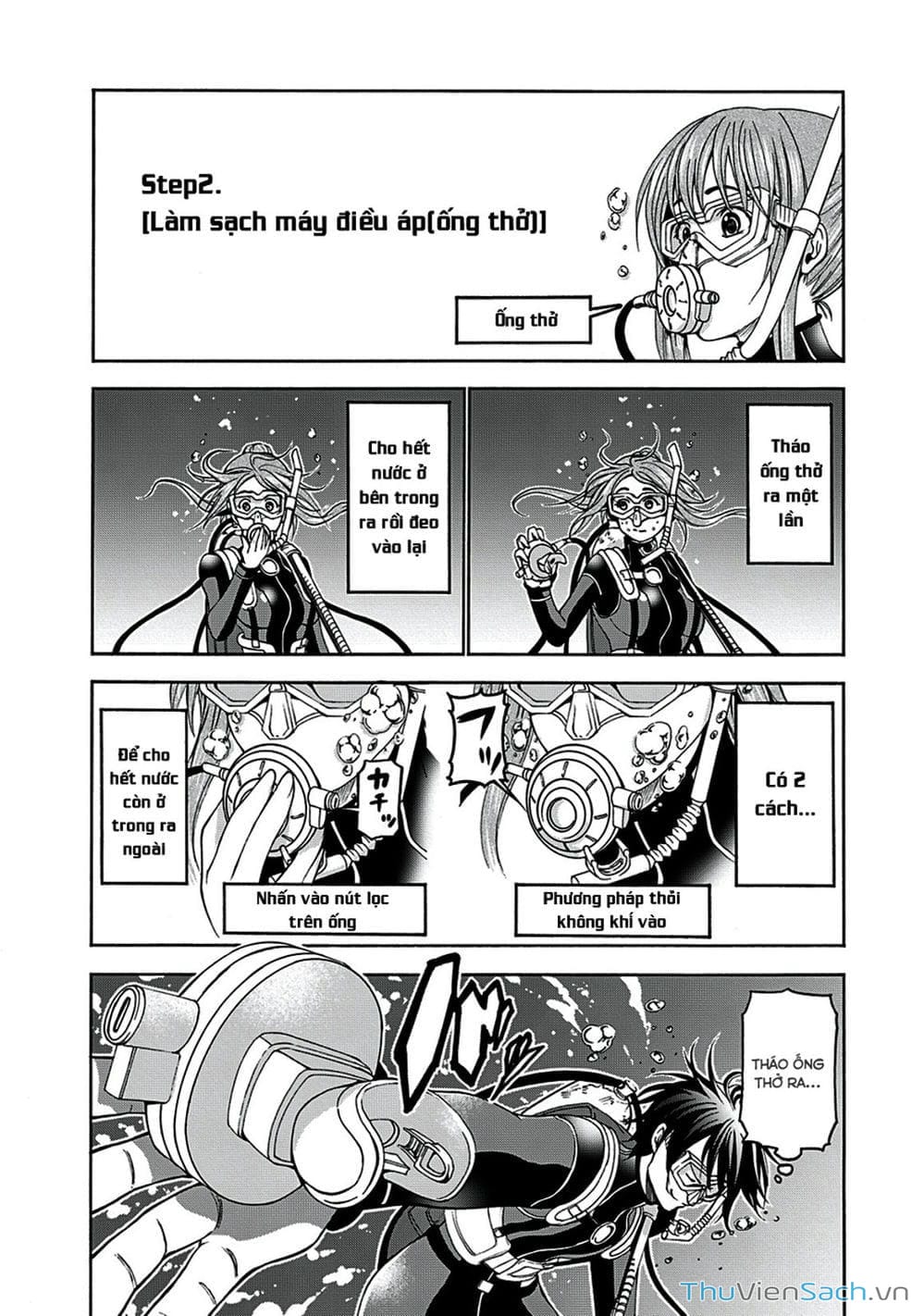 Truyện Tranh Cô Gái Thích Lặn - Grand Blue trang 3