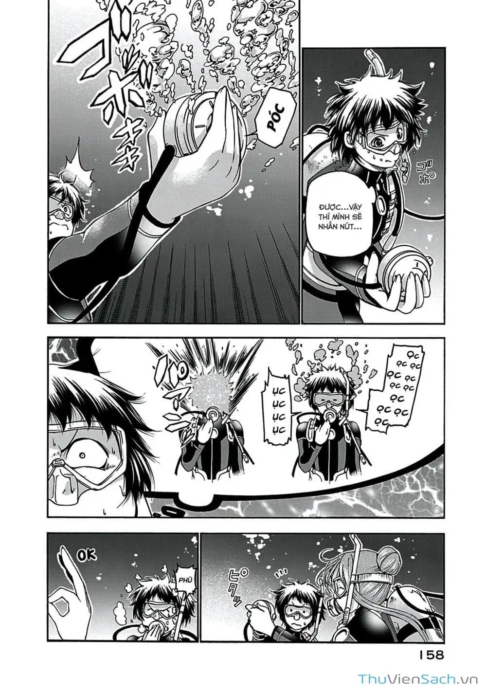 Truyện Tranh Cô Gái Thích Lặn - Grand Blue trang 3