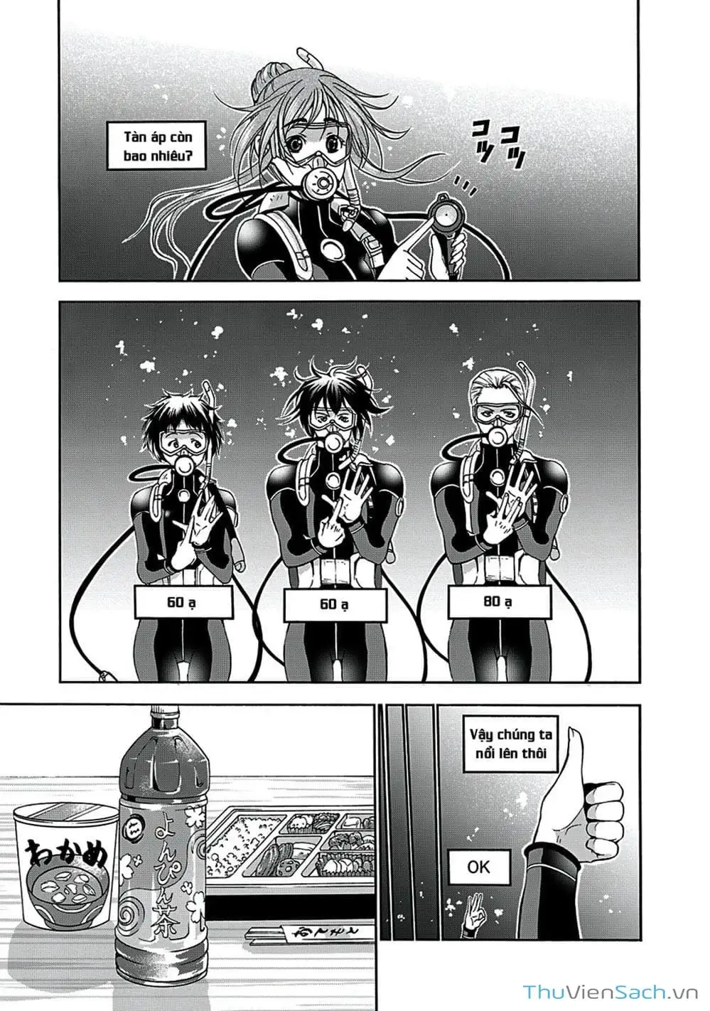 Truyện Tranh Cô Gái Thích Lặn - Grand Blue trang 3