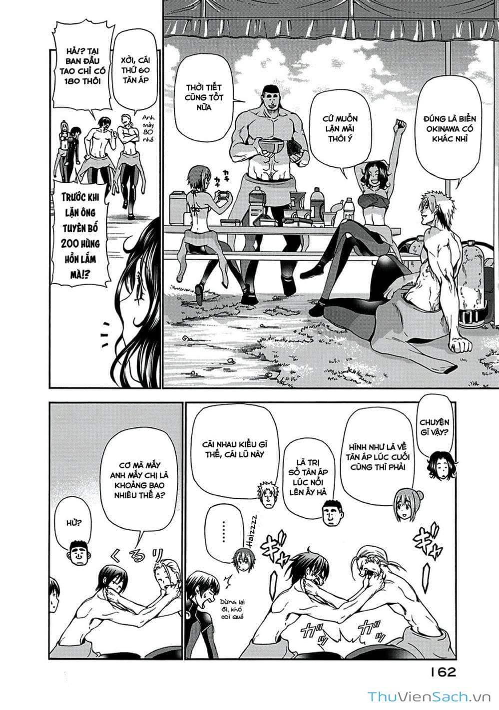 Truyện Tranh Cô Gái Thích Lặn - Grand Blue trang 3