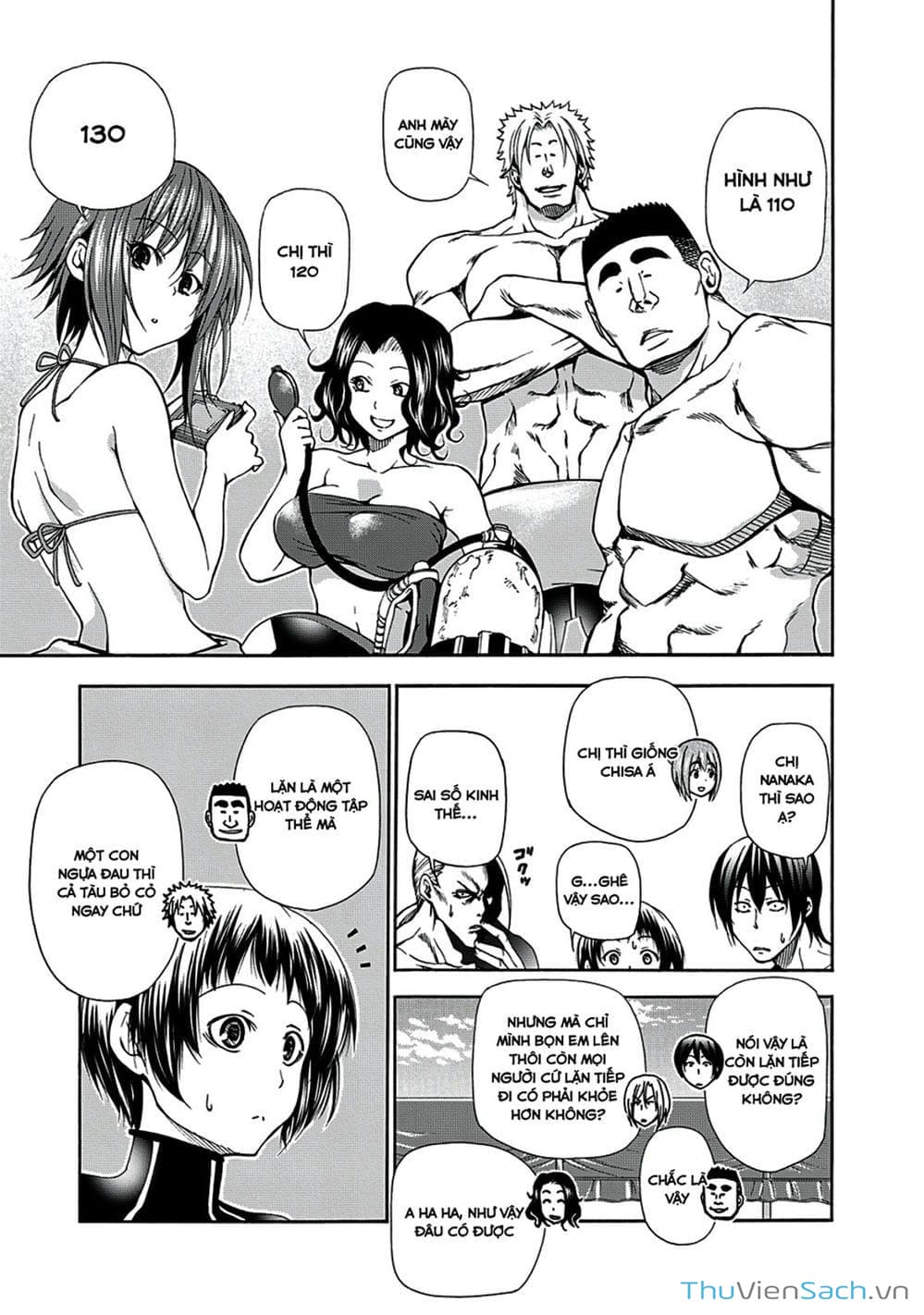 Truyện Tranh Cô Gái Thích Lặn - Grand Blue trang 3