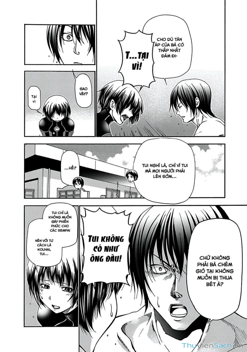 Truyện Tranh Cô Gái Thích Lặn - Grand Blue trang 3