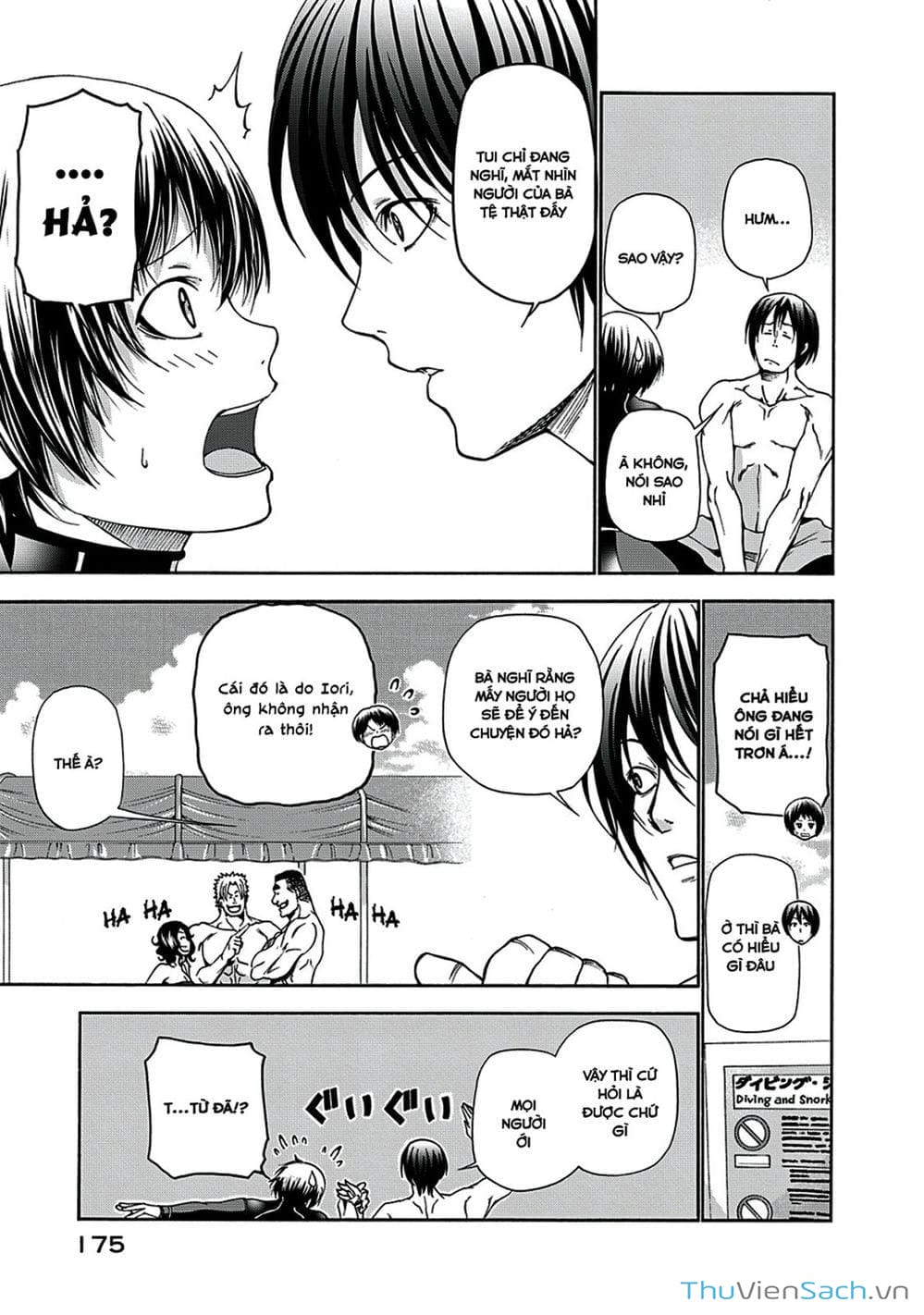 Truyện Tranh Cô Gái Thích Lặn - Grand Blue trang 3