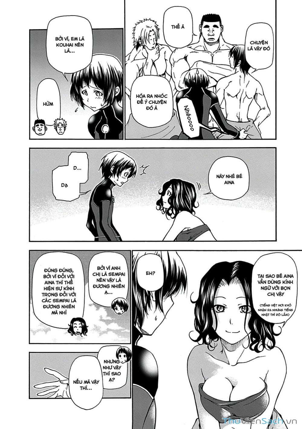 Truyện Tranh Cô Gái Thích Lặn - Grand Blue trang 3