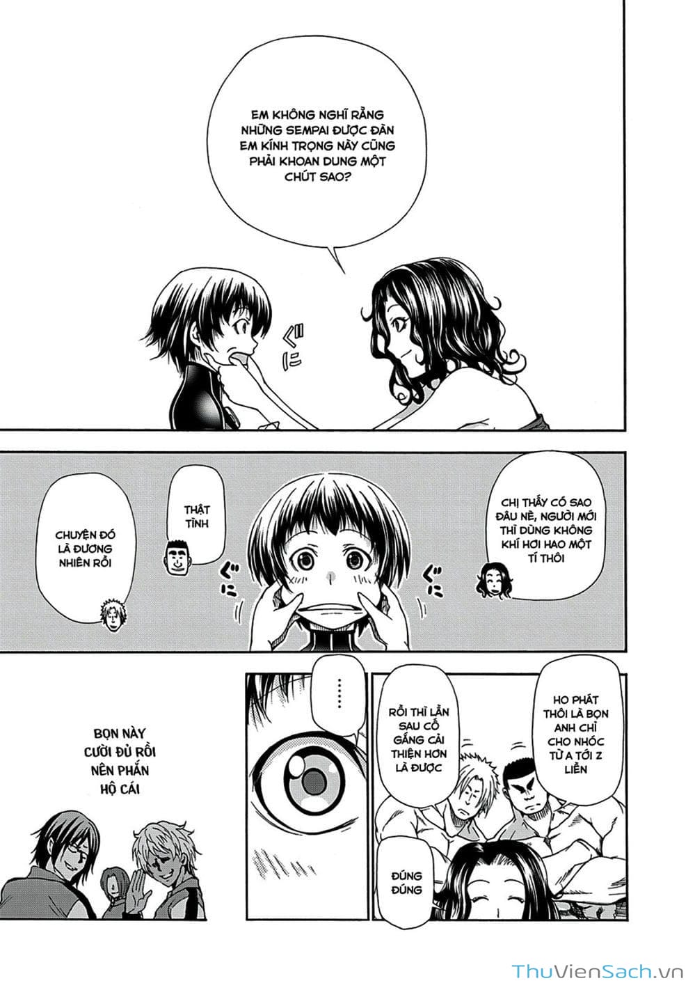 Truyện Tranh Cô Gái Thích Lặn - Grand Blue trang 3