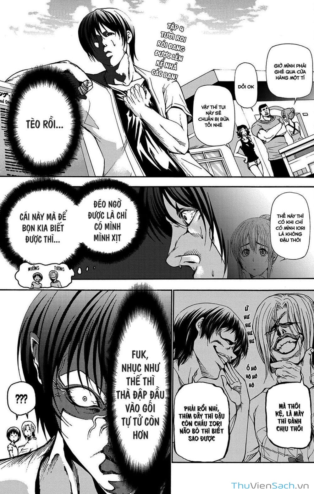 Truyện Tranh Cô Gái Thích Lặn - Grand Blue trang 3