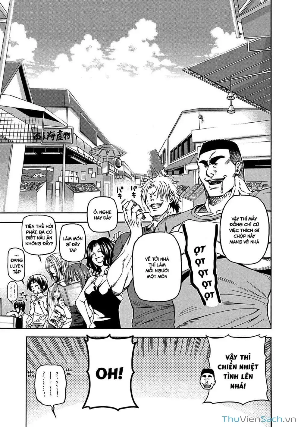 Truyện Tranh Cô Gái Thích Lặn - Grand Blue trang 3