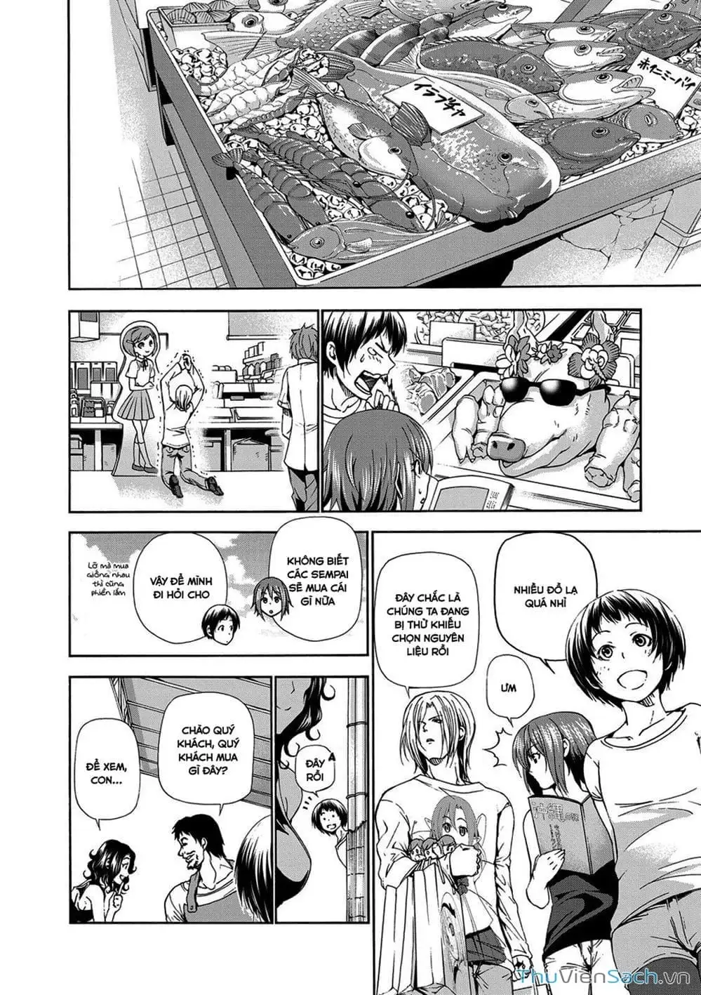 Truyện Tranh Cô Gái Thích Lặn - Grand Blue trang 3