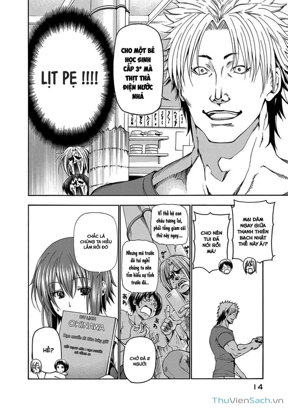 Truyện Tranh Cô Gái Thích Lặn - Grand Blue trang 3