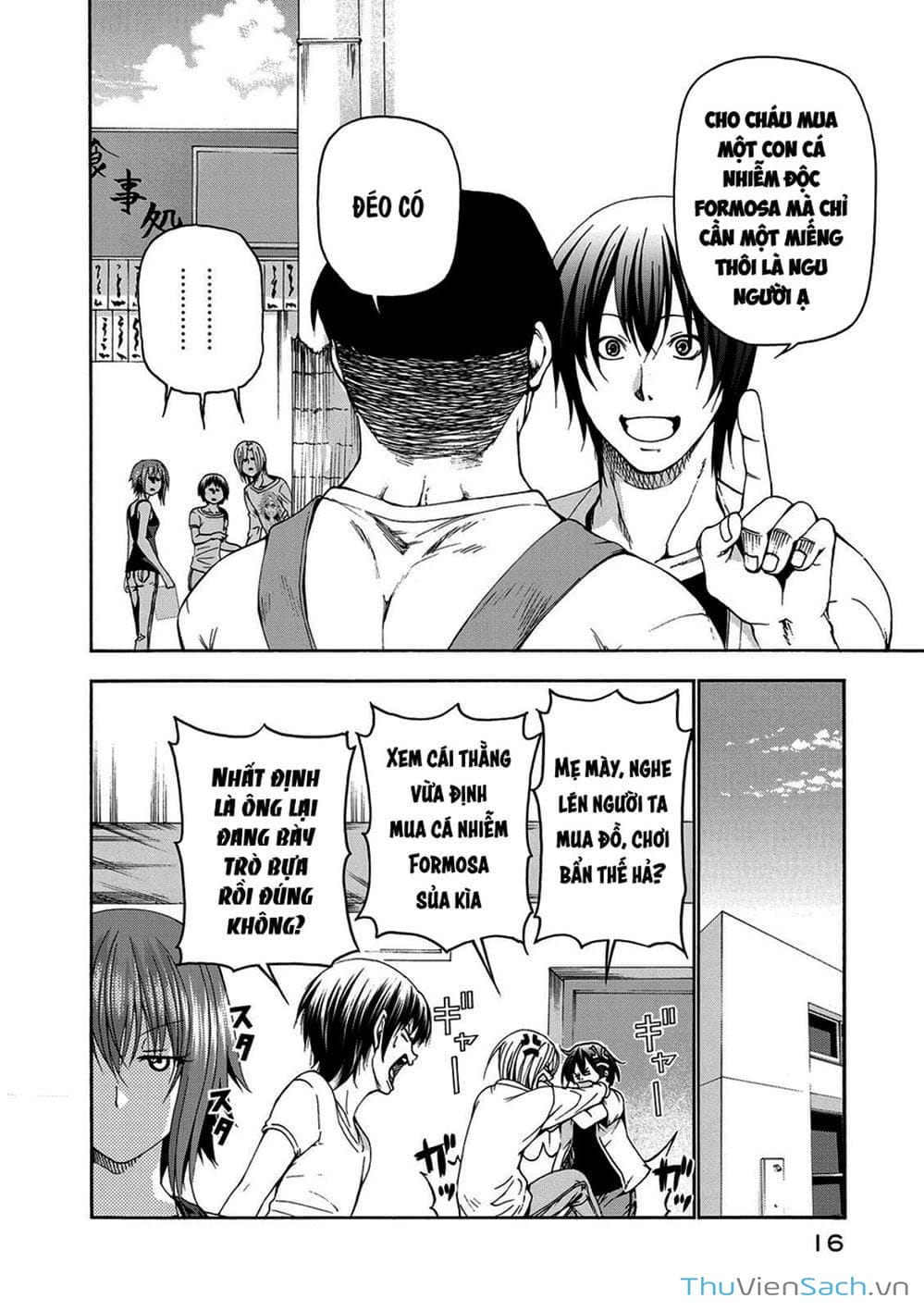 Truyện Tranh Cô Gái Thích Lặn - Grand Blue trang 3