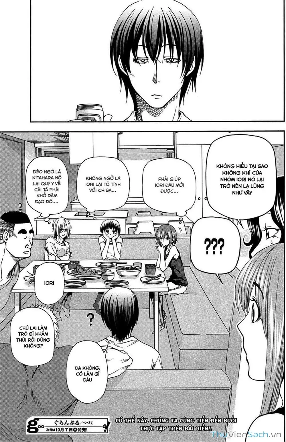 Truyện Tranh Cô Gái Thích Lặn - Grand Blue trang 3