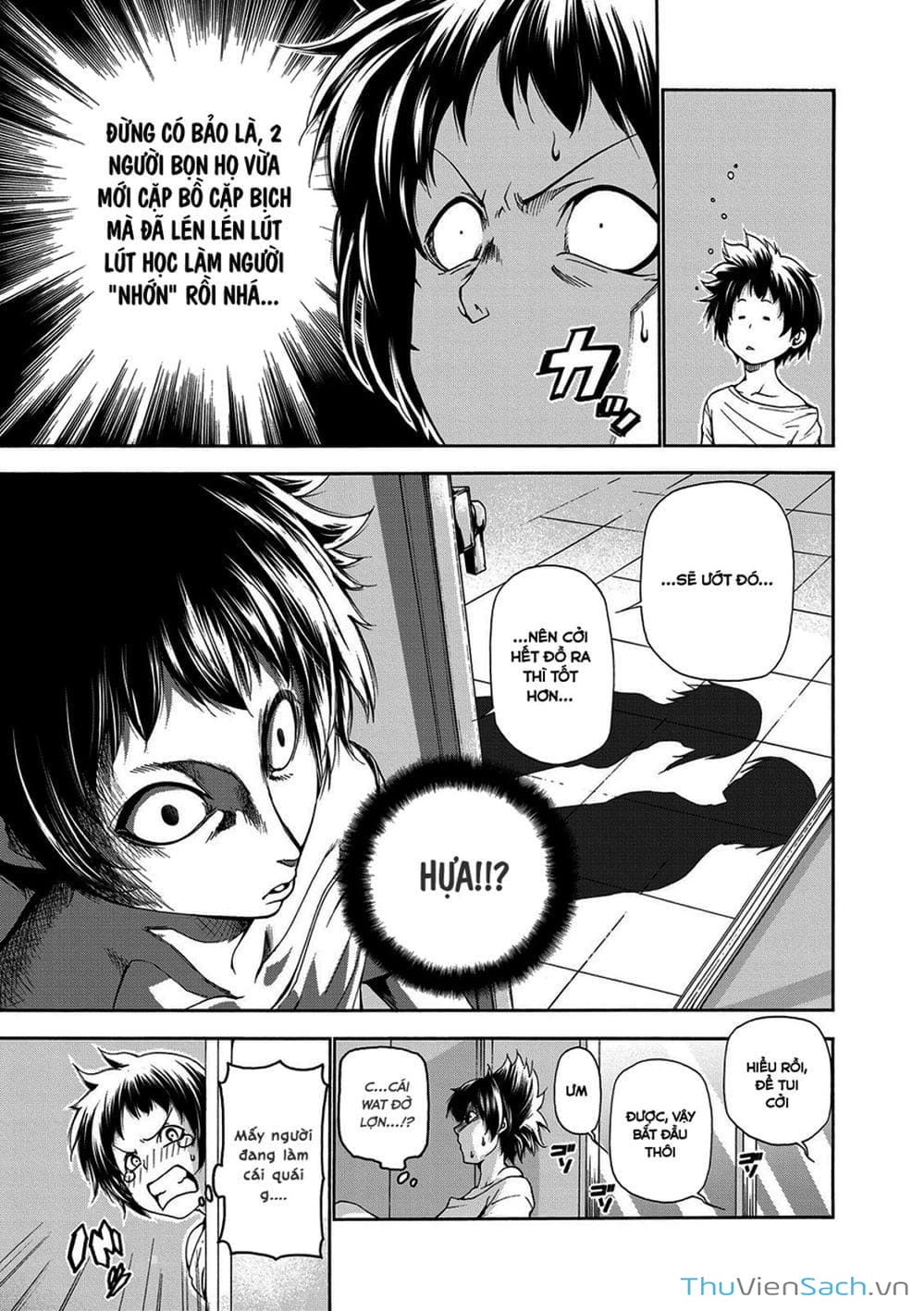 Truyện Tranh Cô Gái Thích Lặn - Grand Blue trang 3