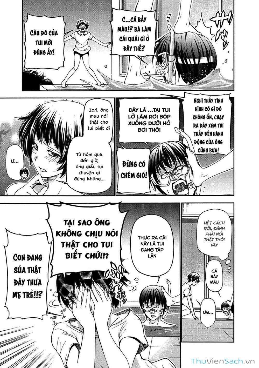 Truyện Tranh Cô Gái Thích Lặn - Grand Blue trang 3