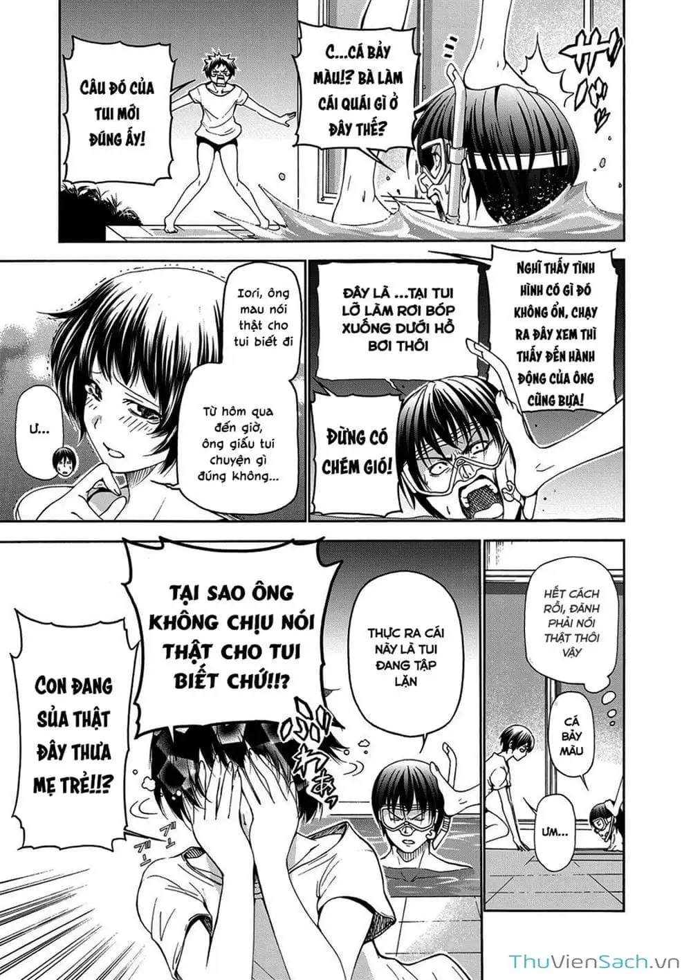 Truyện Tranh Cô Gái Thích Lặn - Grand Blue trang 3