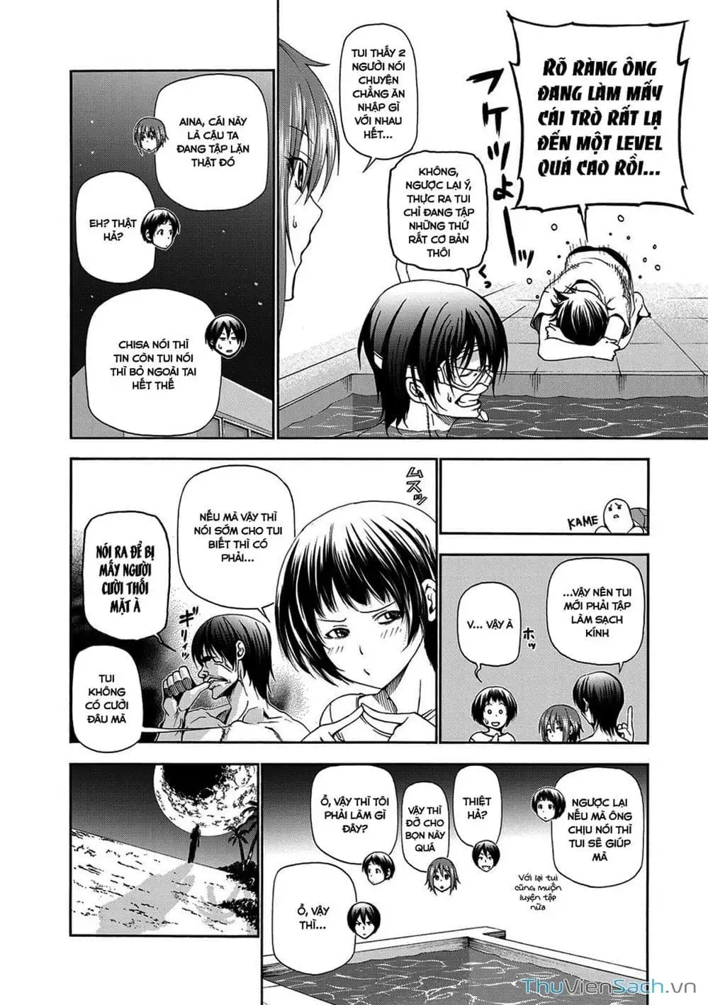 Truyện Tranh Cô Gái Thích Lặn - Grand Blue trang 3