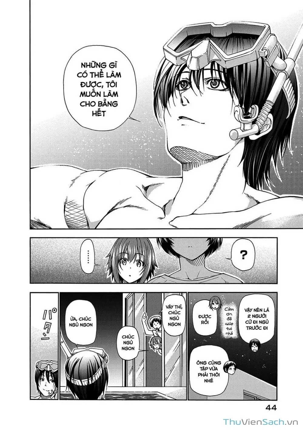 Truyện Tranh Cô Gái Thích Lặn - Grand Blue trang 3