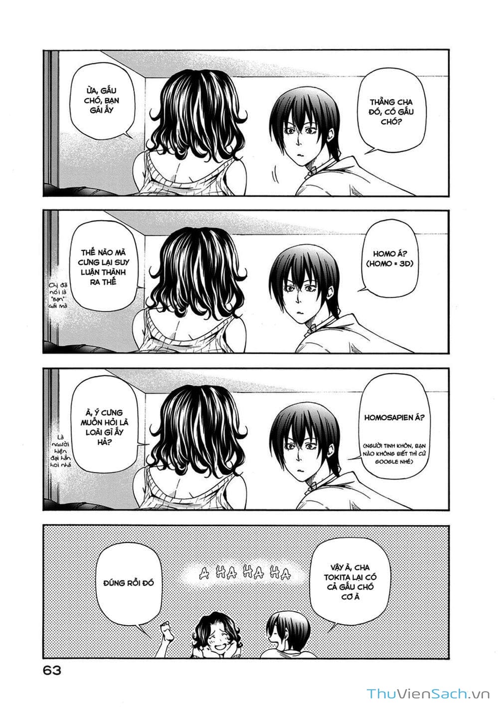 Truyện Tranh Cô Gái Thích Lặn - Grand Blue trang 3