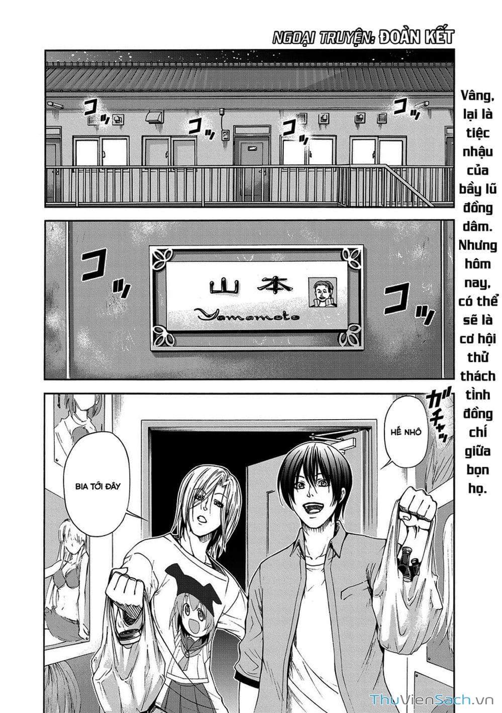 Truyện Tranh Cô Gái Thích Lặn - Grand Blue trang 3