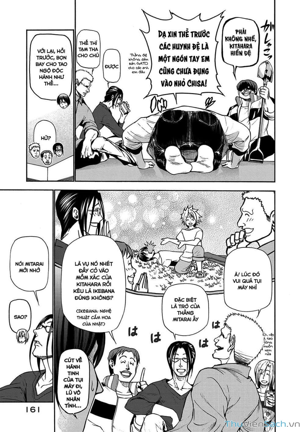 Truyện Tranh Cô Gái Thích Lặn - Grand Blue trang 3