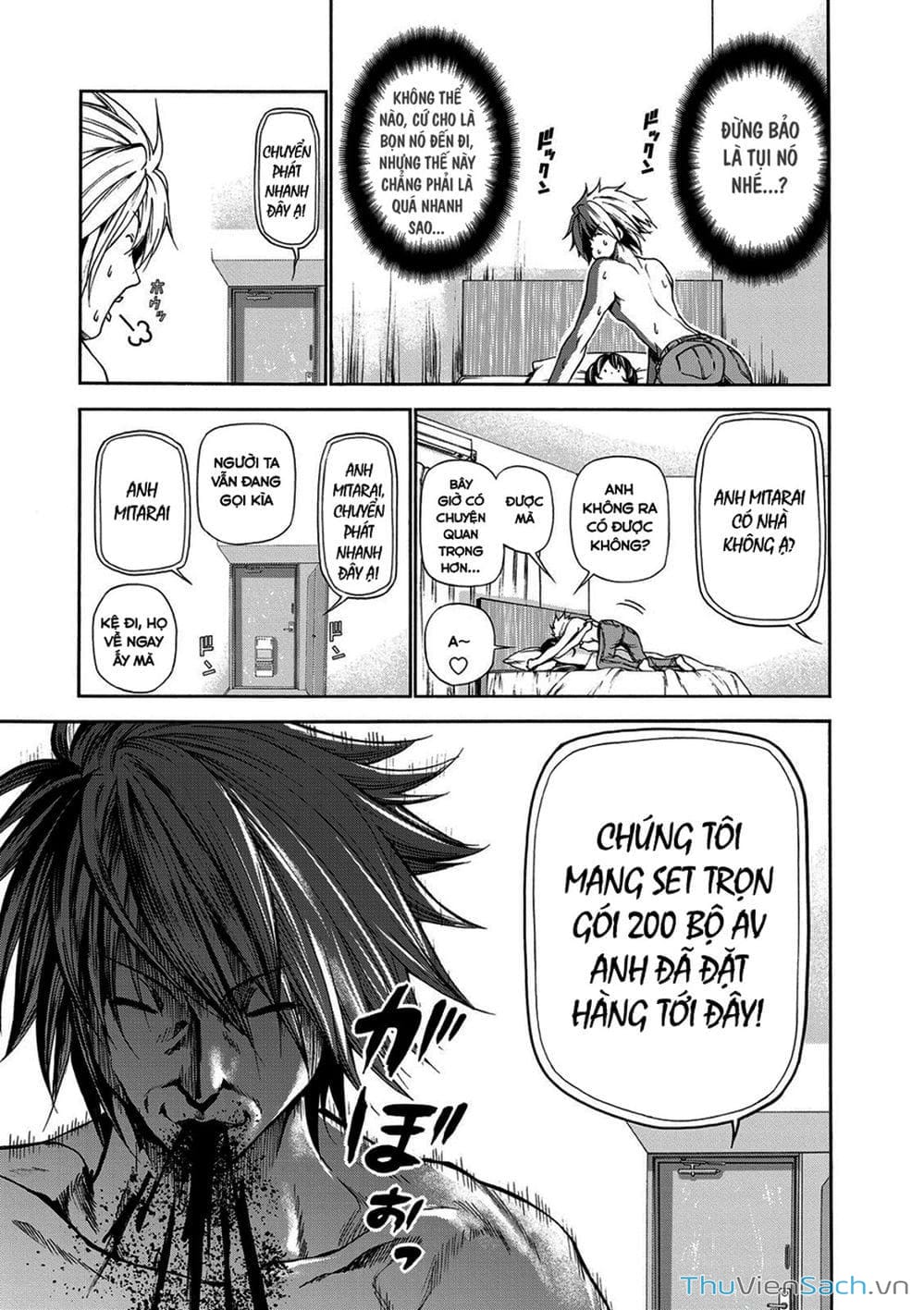 Truyện Tranh Cô Gái Thích Lặn - Grand Blue trang 3