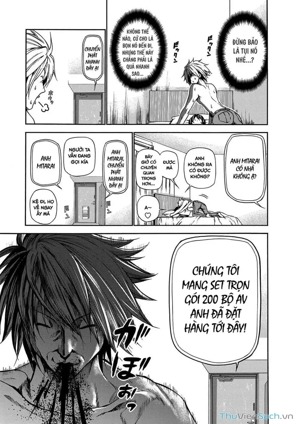 Truyện Tranh Cô Gái Thích Lặn - Grand Blue trang 3