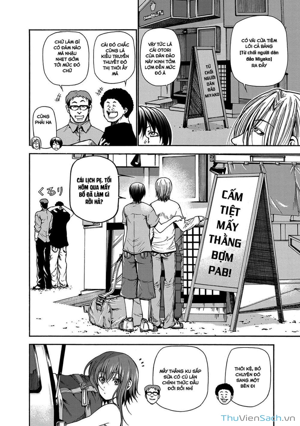 Truyện Tranh Cô Gái Thích Lặn - Grand Blue trang 3