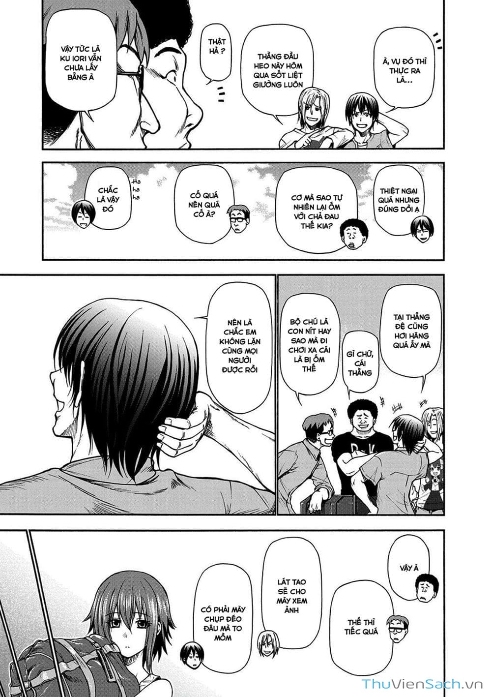 Truyện Tranh Cô Gái Thích Lặn - Grand Blue trang 3