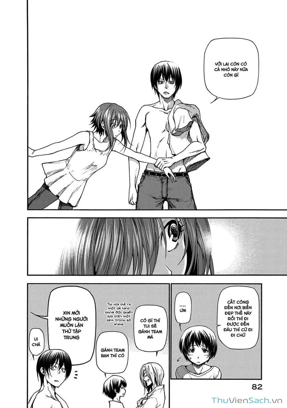 Truyện Tranh Cô Gái Thích Lặn - Grand Blue trang 3