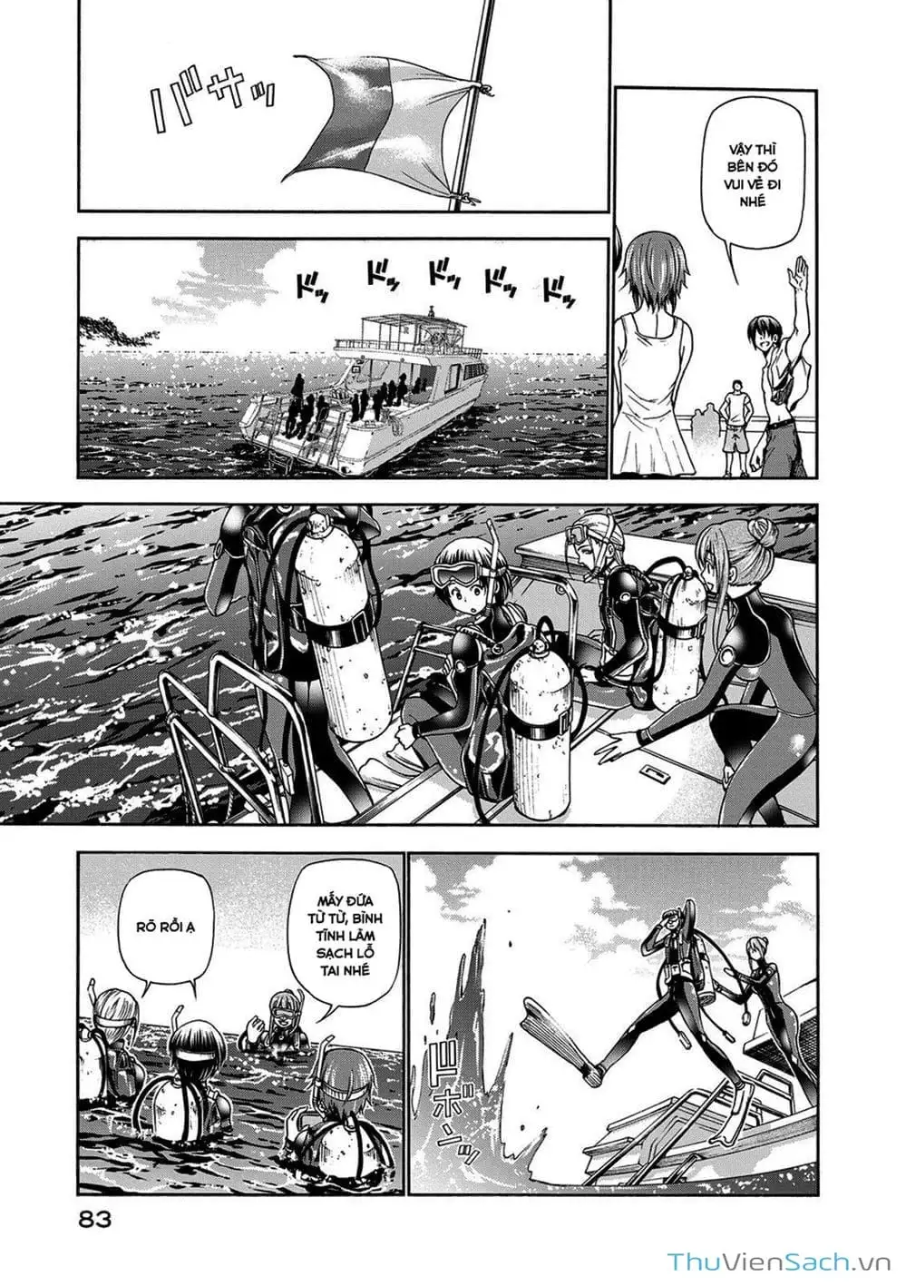 Truyện Tranh Cô Gái Thích Lặn - Grand Blue trang 3