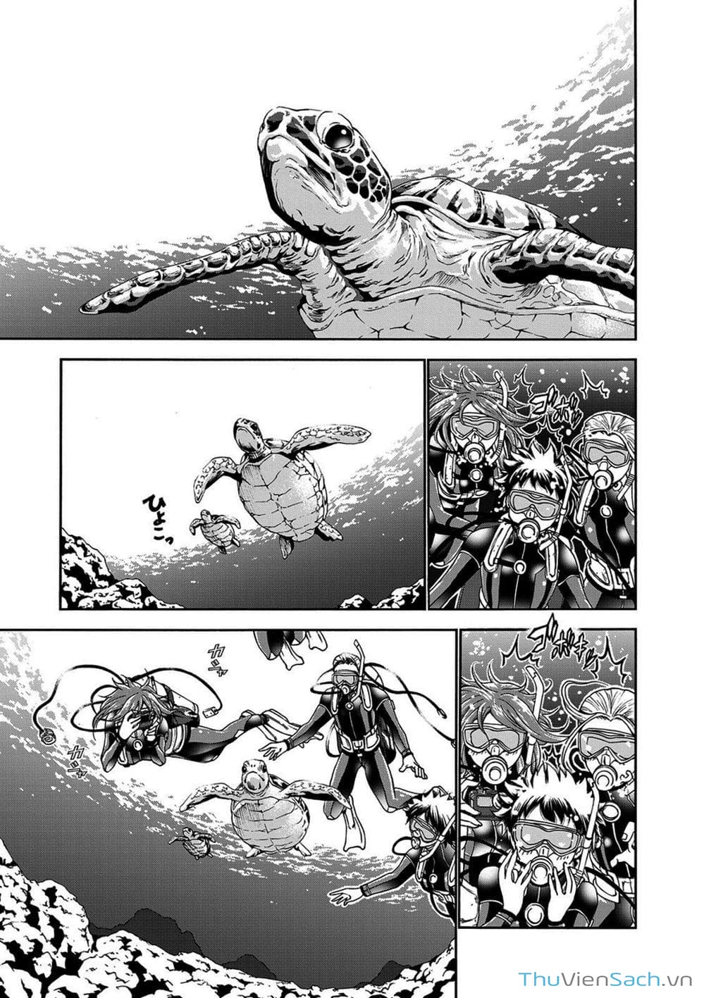 Truyện Tranh Cô Gái Thích Lặn - Grand Blue trang 3