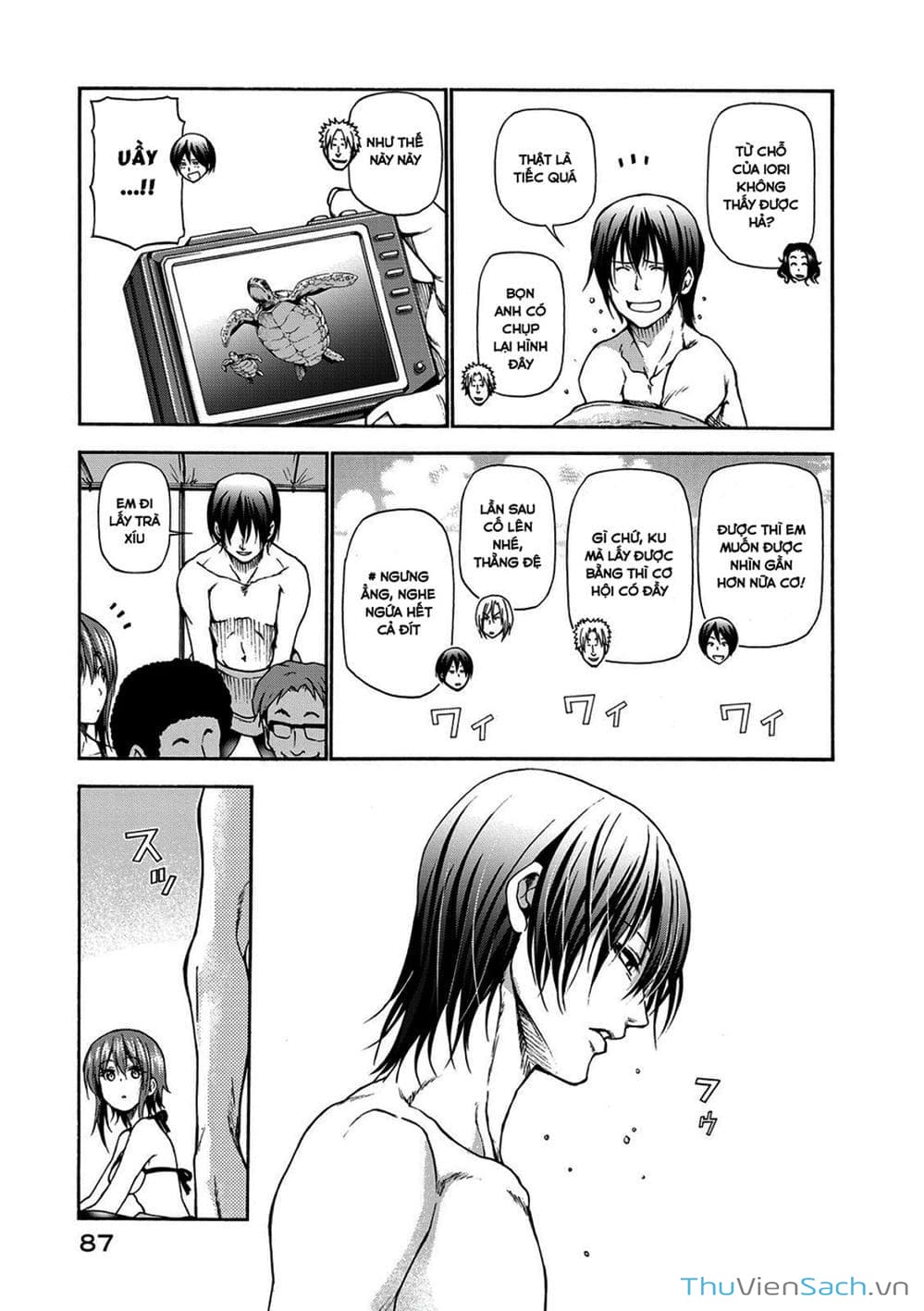 Truyện Tranh Cô Gái Thích Lặn - Grand Blue trang 3