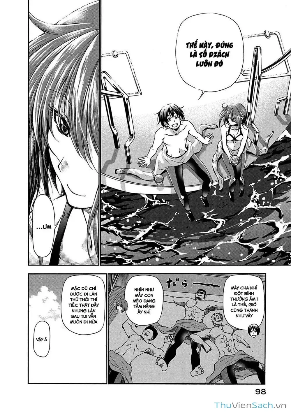 Truyện Tranh Cô Gái Thích Lặn - Grand Blue trang 3