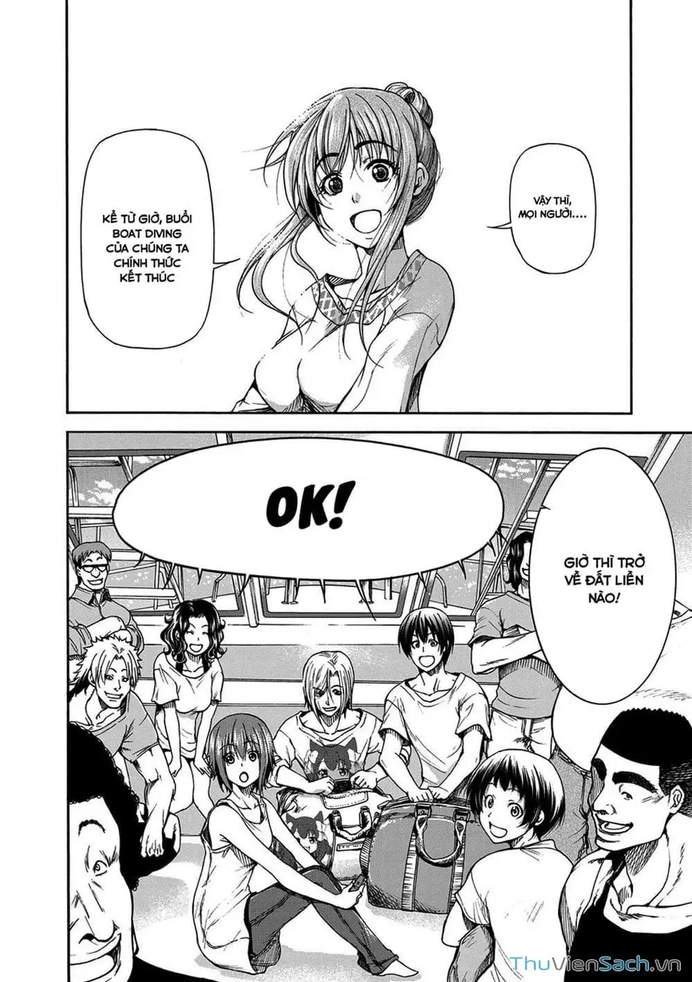 Truyện Tranh Cô Gái Thích Lặn - Grand Blue trang 3