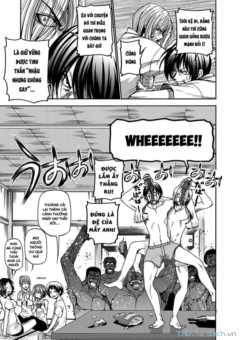 Truyện Tranh Cô Gái Thích Lặn - Grand Blue trang 3