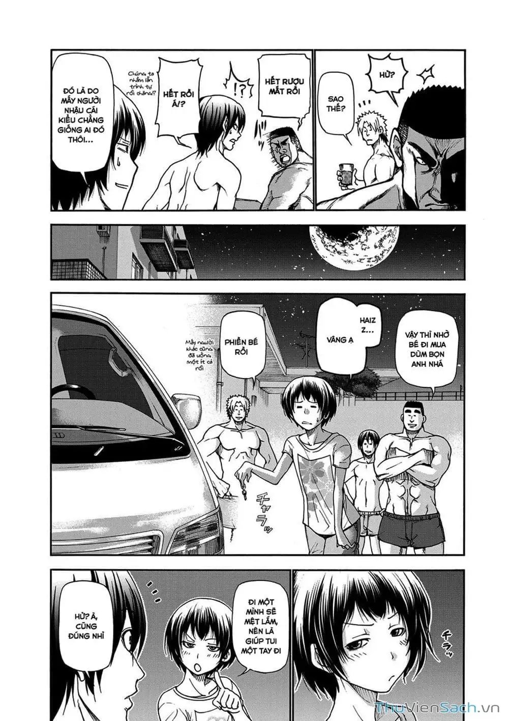 Truyện Tranh Cô Gái Thích Lặn - Grand Blue trang 3