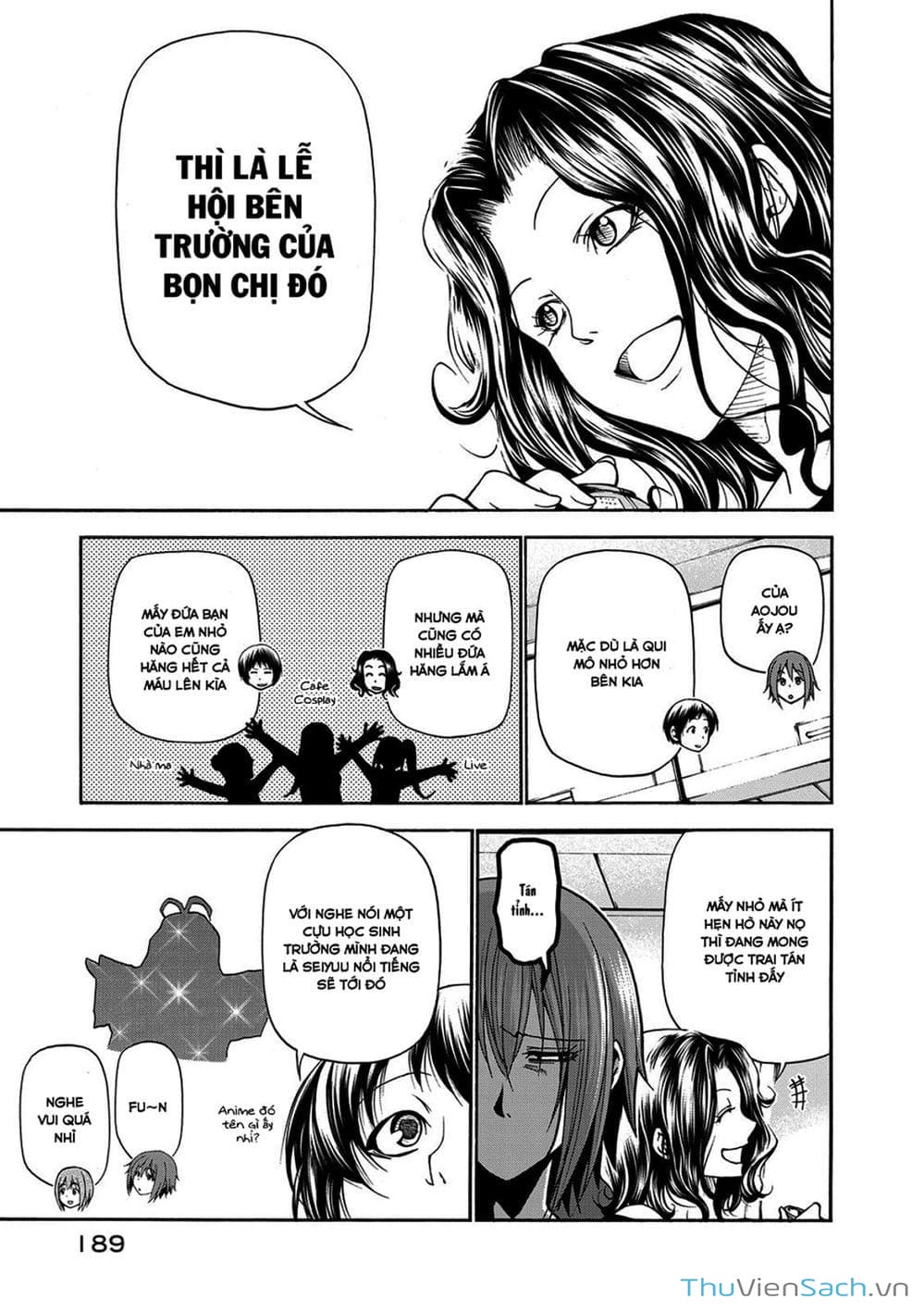 Truyện Tranh Cô Gái Thích Lặn - Grand Blue trang 3